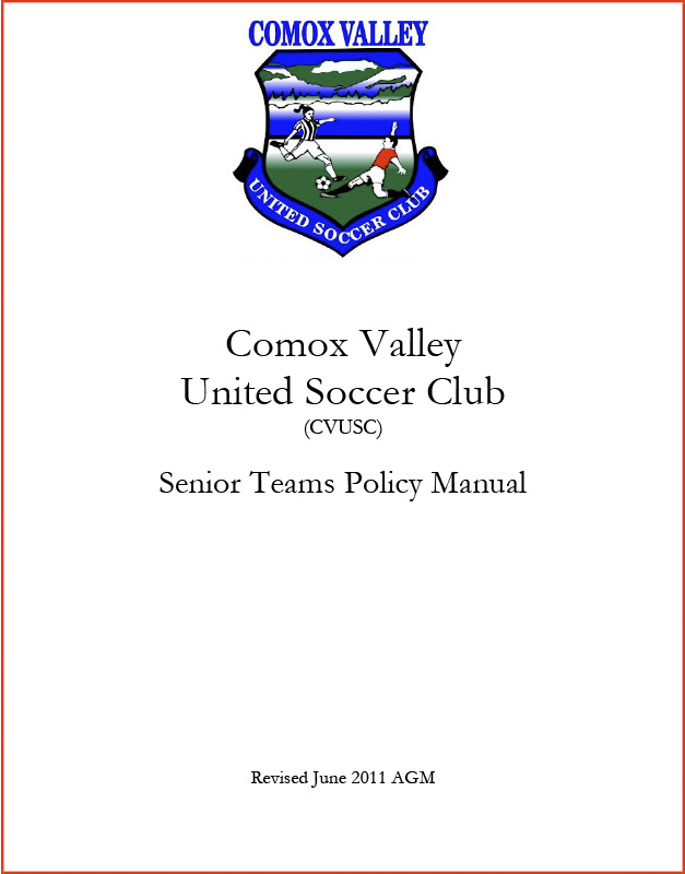 CVUSC Senior Team Policy Manual